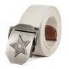 3D Five Rays Star Military Belt