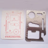Pocket Military Survival Card