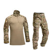 Military Uniform with Knee Pads