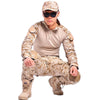 Military Uniform with Knee Pads