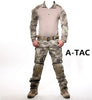 Military Uniform with Knee Pads