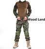 Military Uniform with Knee Pads