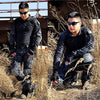 Military Uniform with Knee Pads