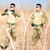 Military Uniform with Knee Pads