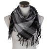 Military Plaid Square Scarves