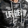 Hooded Sweatshirt Letter