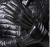 Classic Black Leather Gloves