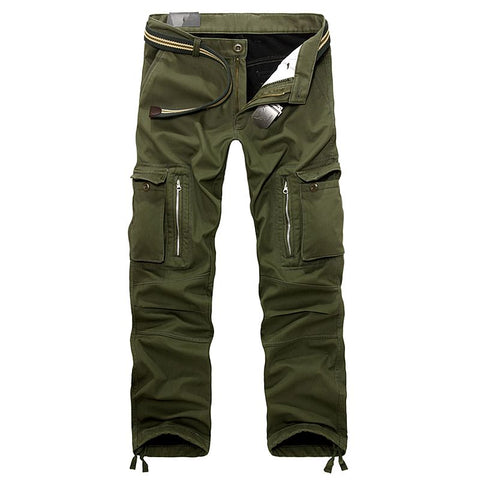 Military Thicken Fleece Pants