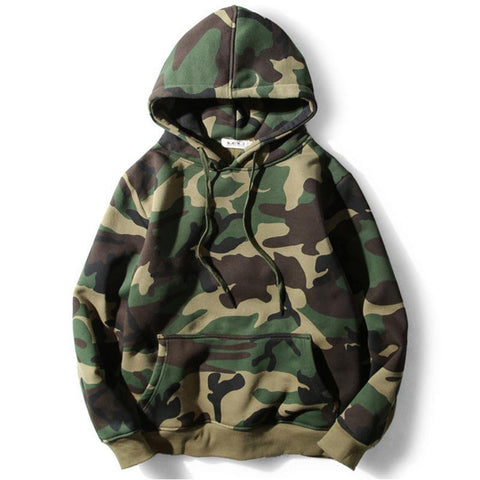 Army Green Camouflage Hood