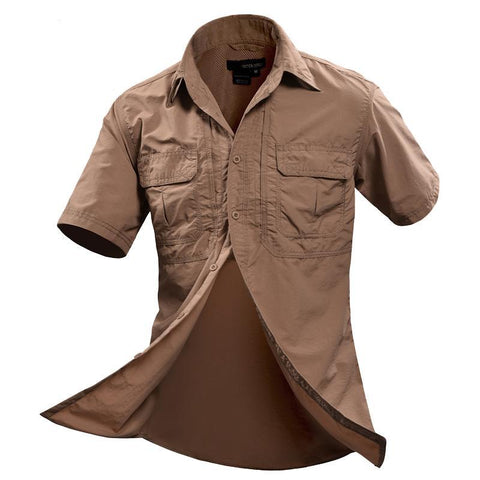 Summer Men Shirt Military