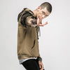 Hooded Sweatshirt Hit Color