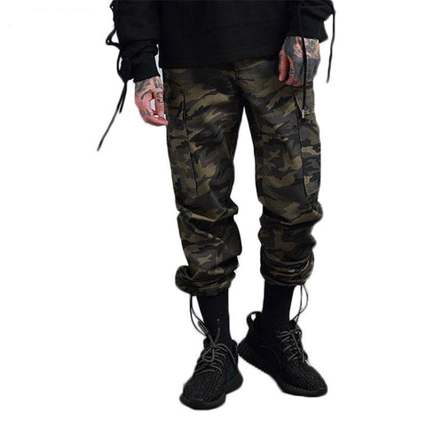 Camo Waist Joggers Sweatpants